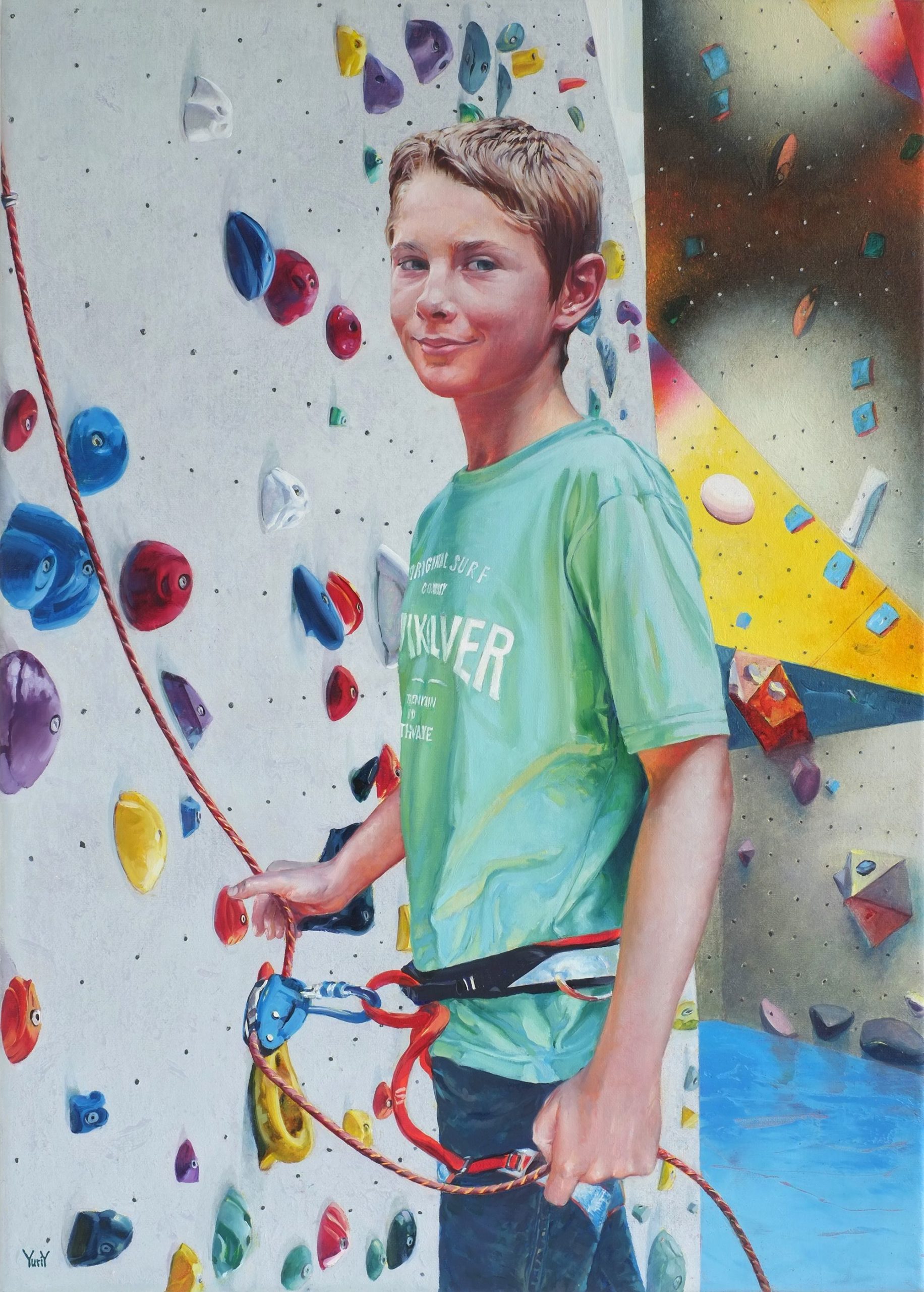 EMIL, 70 x 50 cm, Öl auf Leinwand, 2016